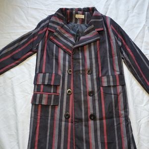 Stripped Fitted double Breasted Waistcoat by Fashionable Little Woman